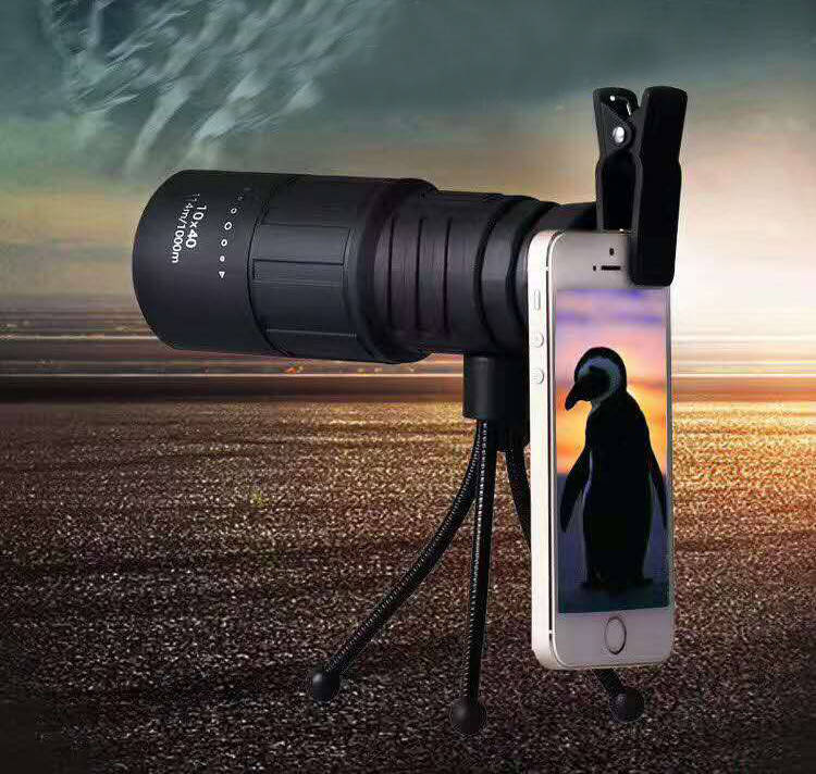 

Монокуляр Bushnell 16x52 с треногой и клипсой для смартфона! TOP