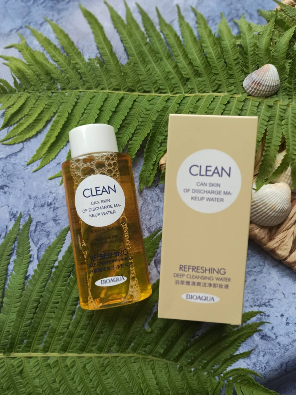 

Гидрофильное масло с морскай водой и маслом оливы для снятия макияжа Bioaqua Deep Cleansing Water Makeup Remov