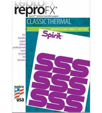 

Бумага для машинного перевода тату "Classic Thermal Spirit" США