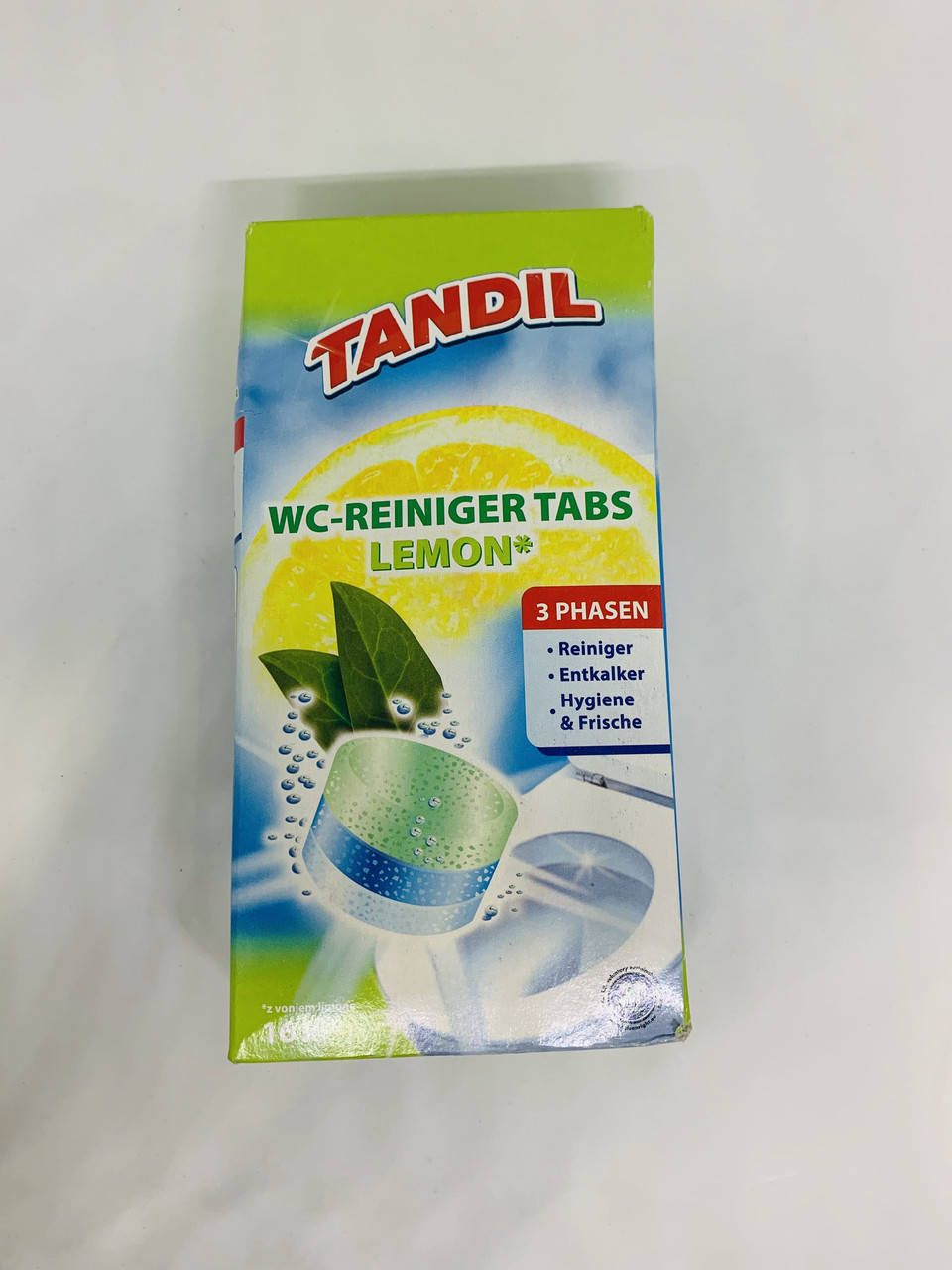 

Таблетки для чистки унитаза Tandil WC-TABS Lemon 16 шт