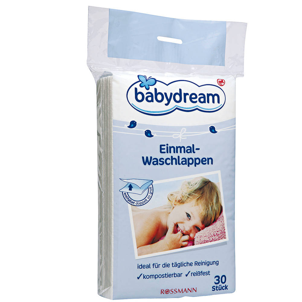

Одноразовые мочалки babydream