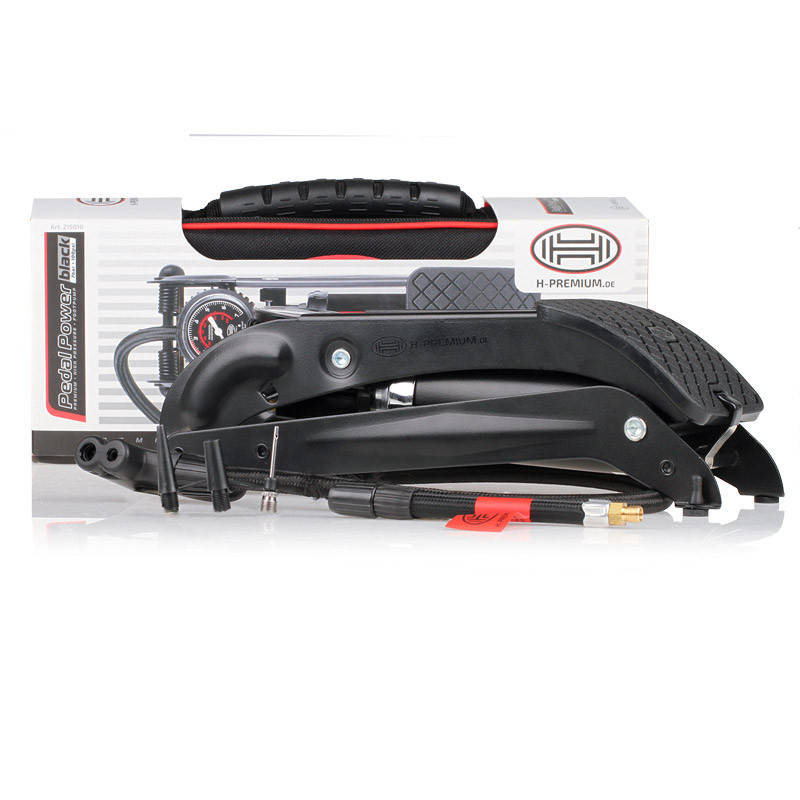 

Премиум ножной одноцилиндровый насос "PEDALPOWER PRO Black Edition" Heyner 215010