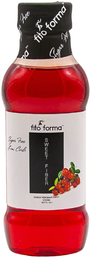 

Низкокалорийный сироп Fito Forma Клюква (360 грамм)