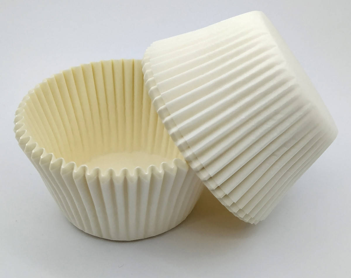 

Тарталетки (капсулы) бумажные для кексов, капкейков Белые 55*42,5 мм