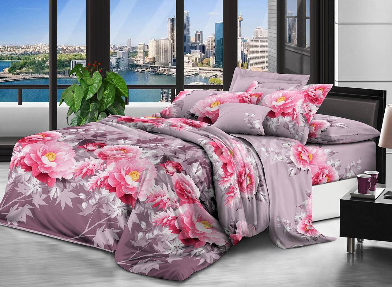 

Ансамбль цветов Наволочка 70*70 Бязь 3D