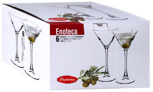 

Набор бокалов Pasabahce Enoteca для мартини 275 мл 6 шт (440061), Прозрачный