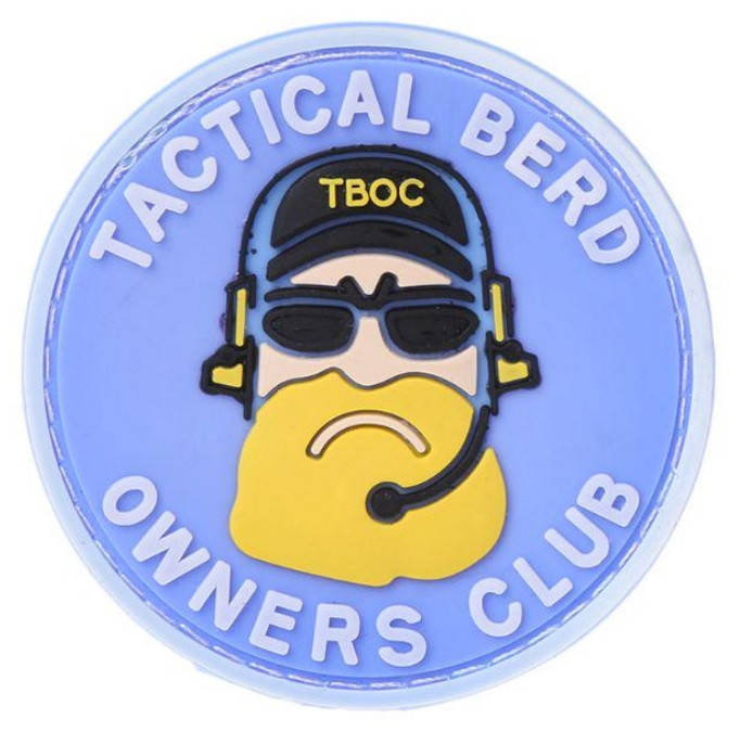

Патч ПХВ на липучке Tactical Berd(BRT)