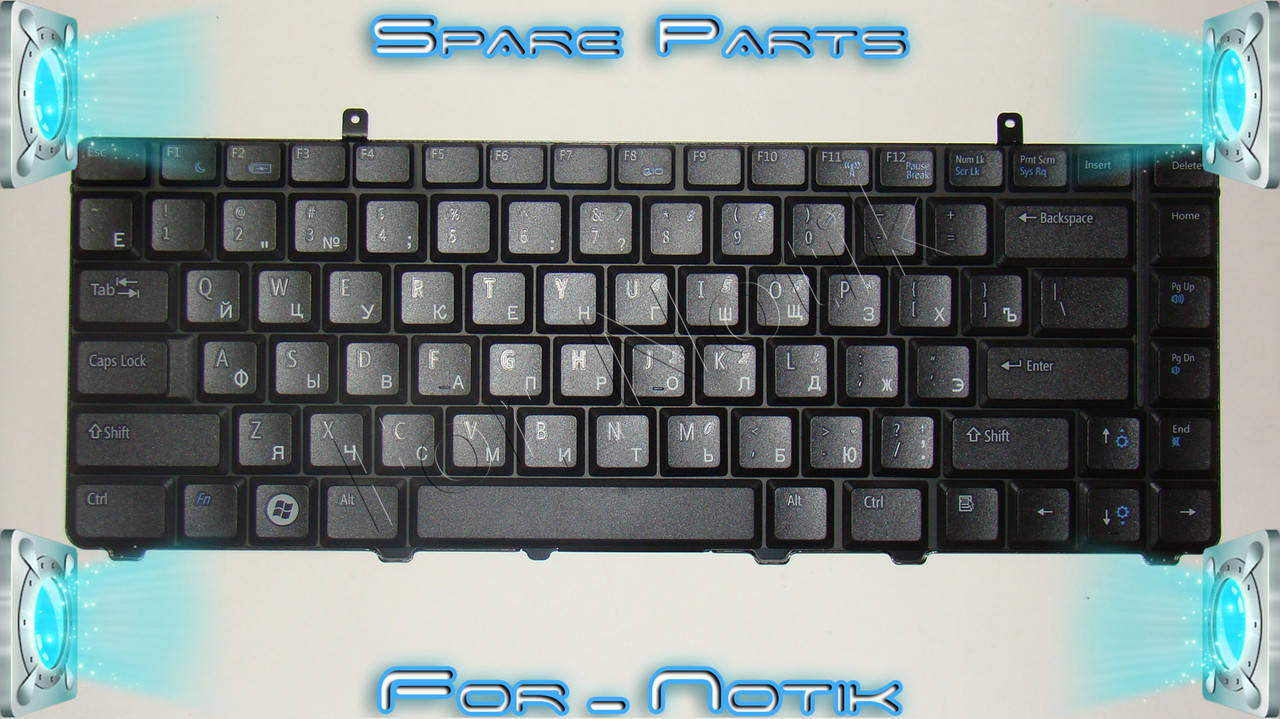 

Клавиатура DELL Vostro 1014 DELL 1015 1088 A840 A860, Черный