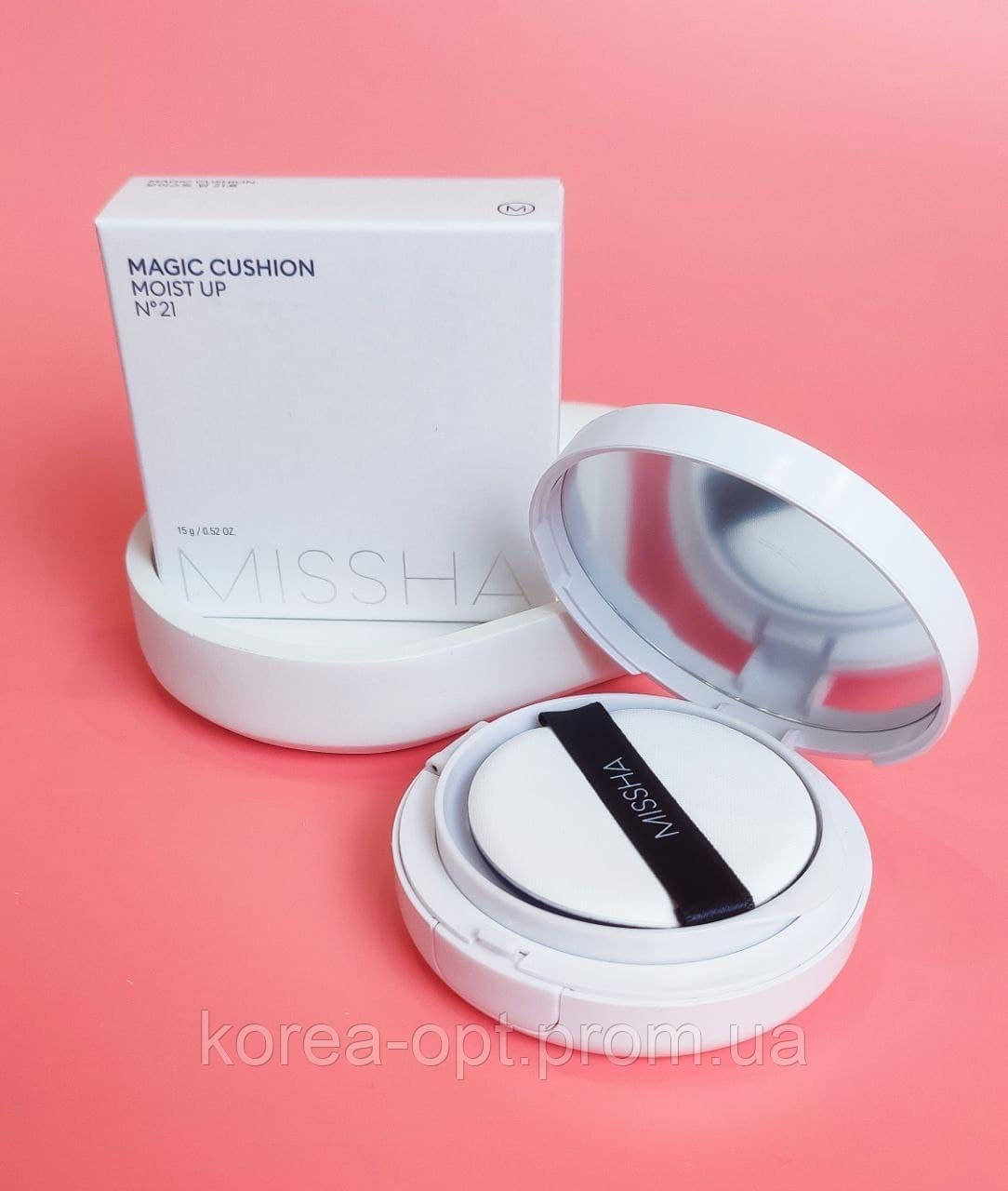 

Увлажняющий кушон MISSHA Magic cushion Moist Up №21 SPF50+ PA+++ 15г