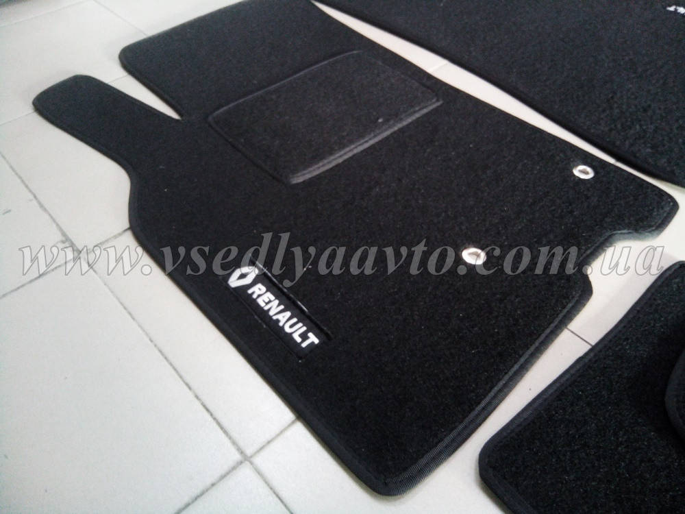 

Водительский ворсовый коврик RENAULT Megane 3 универсал с 2010 г., Черный