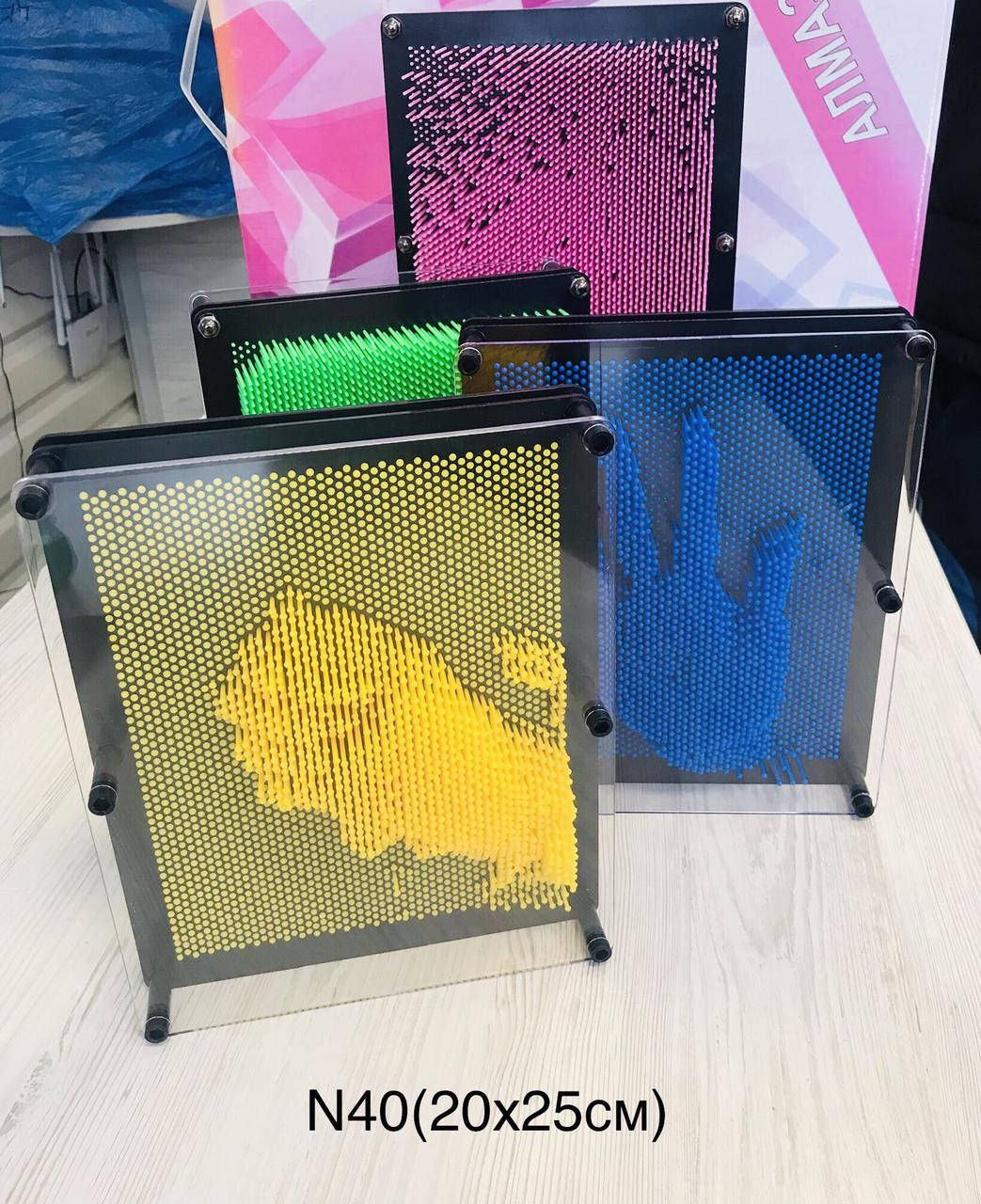 

3D игрушка Pinart Отпечаток руки 20*25 см . 3D игрушка Пин-арт Отпечаток руки