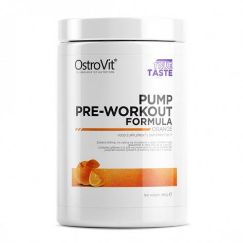 

Предтренировочный комплексOstroVit PUMP Pre-Workout 500 г апельсин