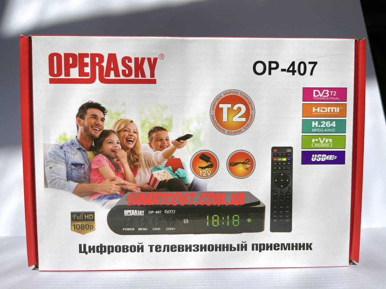 

Цифровой тюнер Т2 OPERAsky OP-407 DVB-T2