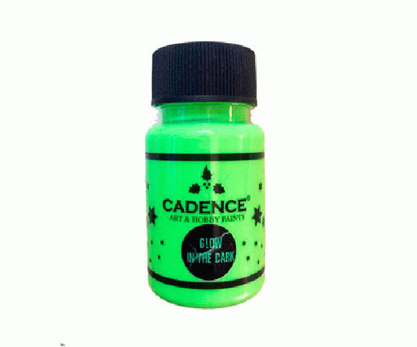 

Краска светонакопительная Cadence Glow In The Dark Зеленый (581) 50 мл