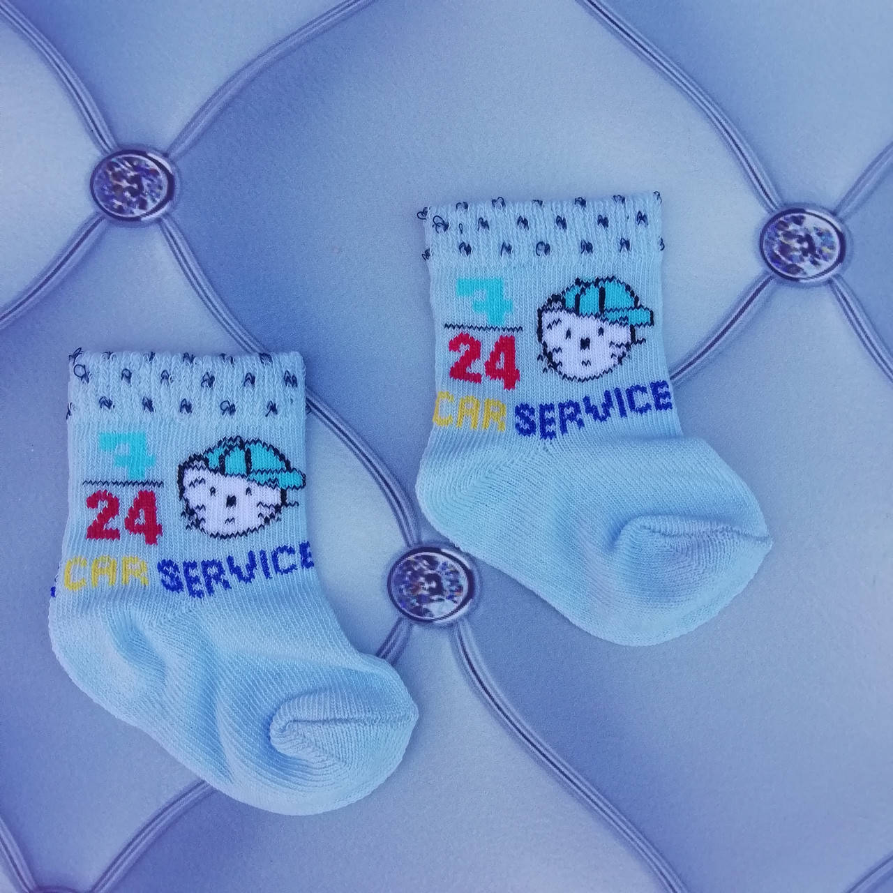 

Носки для новорожденных Car service, Турция, от 0 до 3 мес, разные цвета