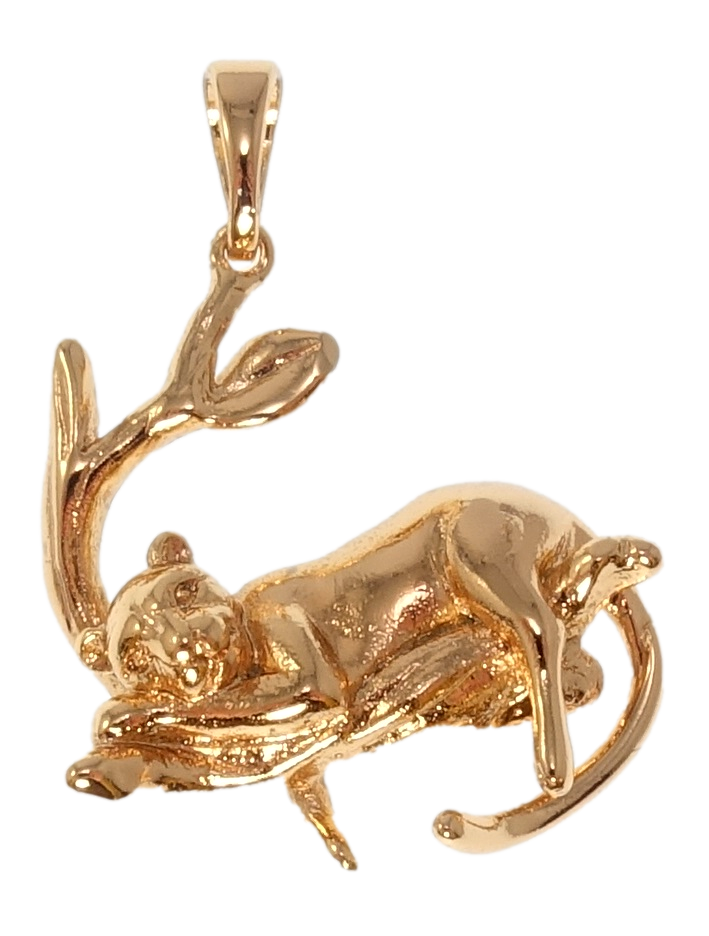 

Кулон Xuping Позолота 18K "Пантера" для цепочки до 5мм