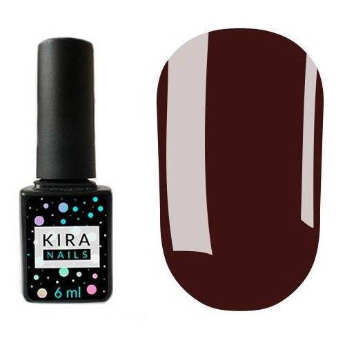 

Гель-лак Kira Nails №032 (марсала, эмаль), 6 мл