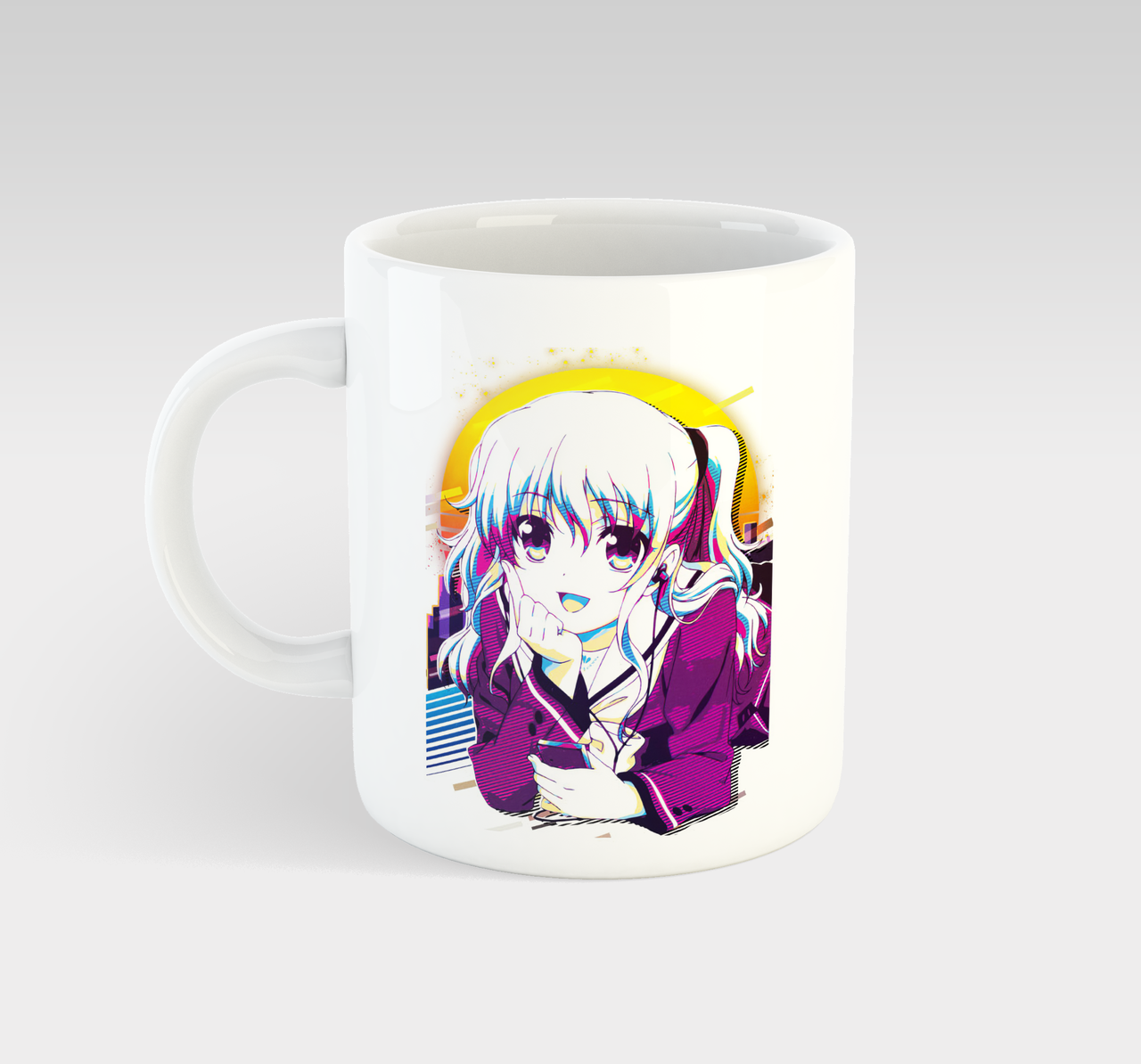 

Кружка Anime Nao Tomori чашка Аниме Нао Томори, Белый