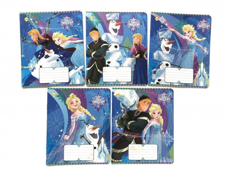 

Тетрадь 12 листов косая линия © Disney, серия Frozen-2. Best, 25 шт. в уп