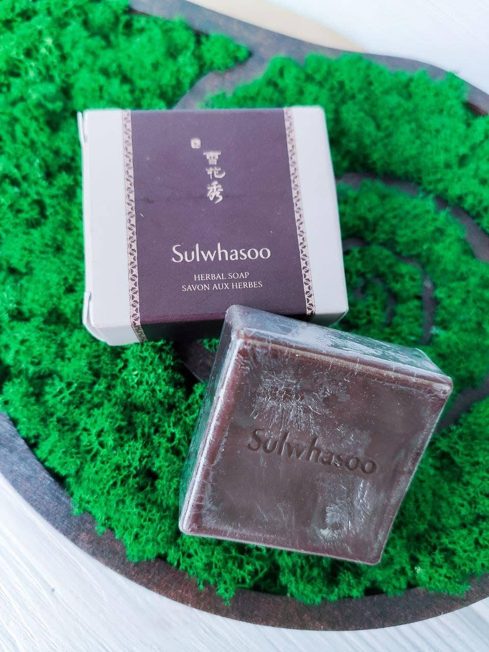 

Мыло для лица с экстрактом женьшеня Sulwhasoo Herbal Soap 50g