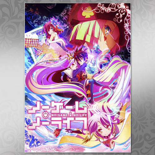 

Плакат Аниме No Game No Life 01