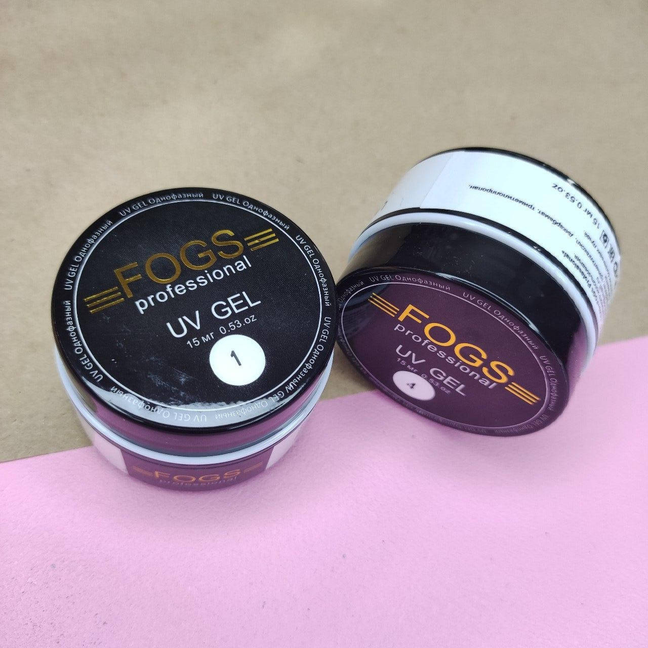 

Гель для наращивания Fogs 15ml для наращивания ногтей 03, Прозрачный