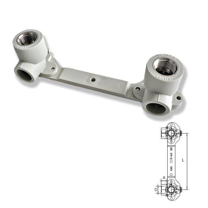 

Комплект для смесителя настенный Wavin Ekoplastic - 20мм