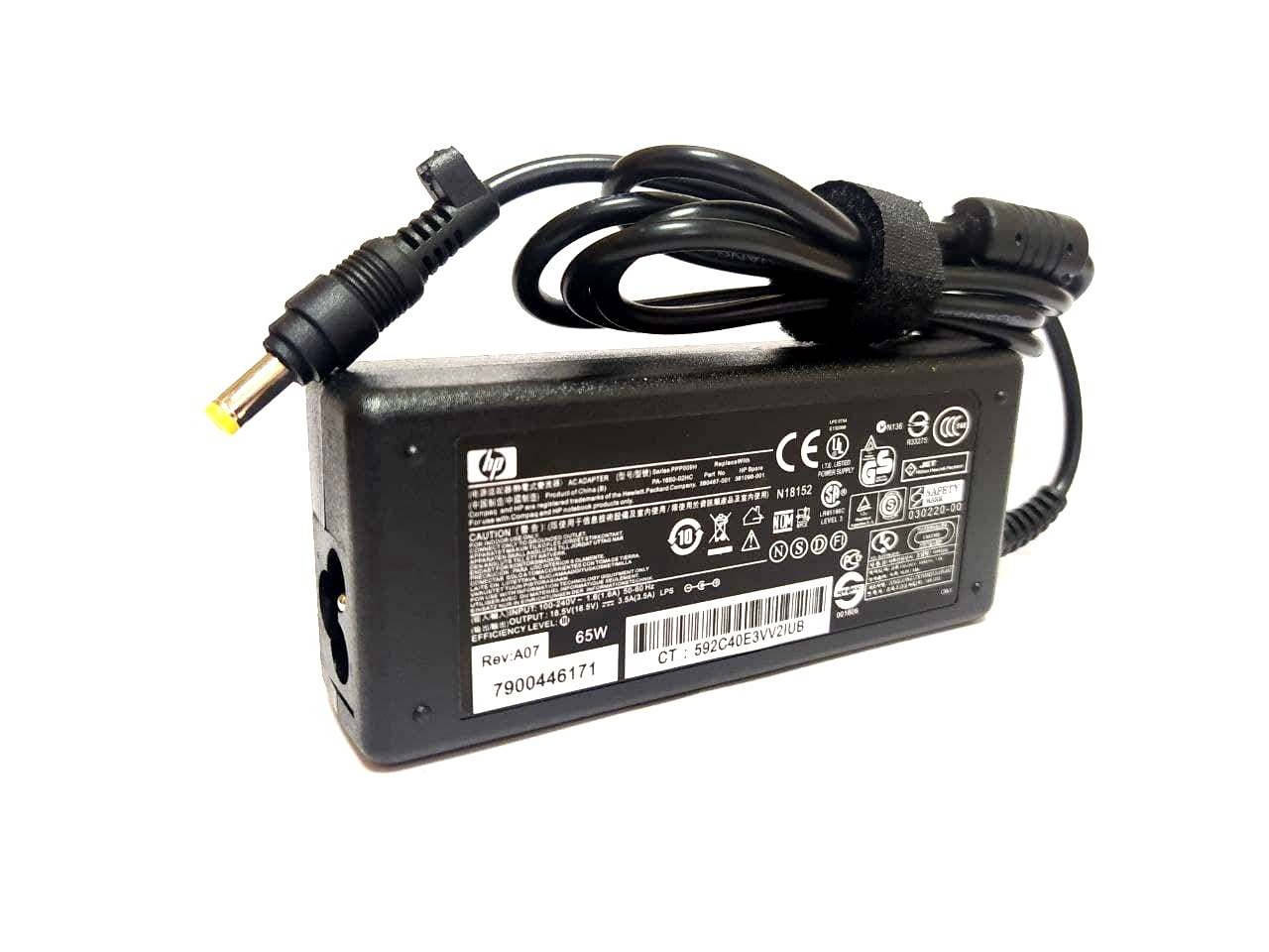 

Блок питания для HP Compaq nx6110 18.5V 3.5A 4.8*1.7mm 65W