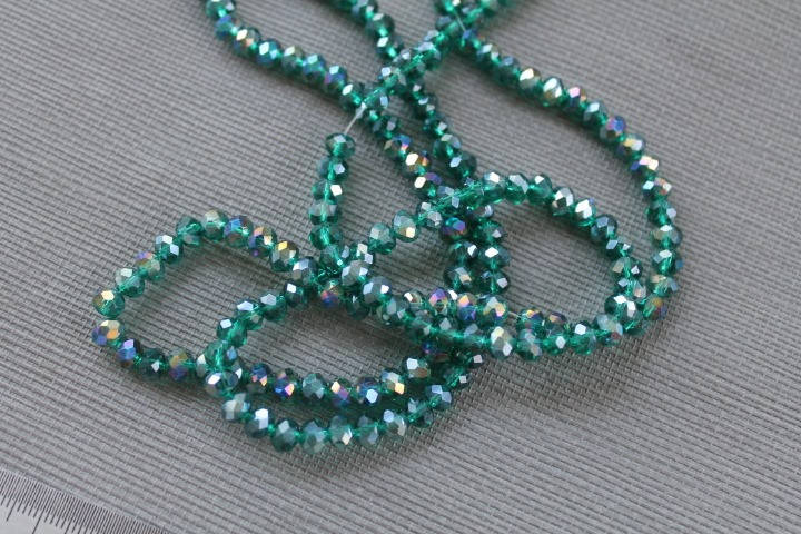 

Бусина хрустальная, 6 мм, не прозрачные, нить