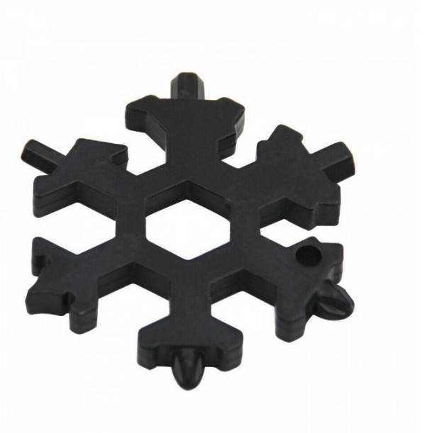 

Мультитул отвертка 18 в 1 в виде снежинки Snowflake Wrench Tool (86411)