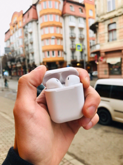 

Безпровідні навушники InPods 12 TWS Bluetooth White, Белый