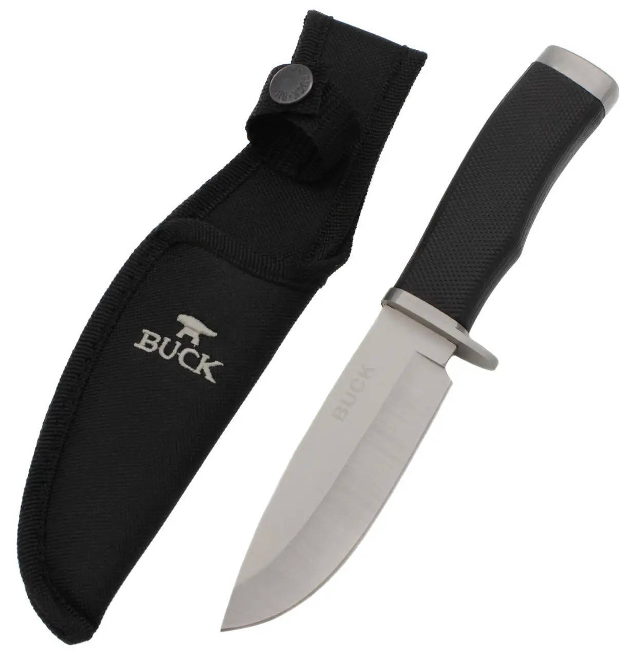 

Нож охотничий финка Buck Silver 56HRC 440C, Серебристый