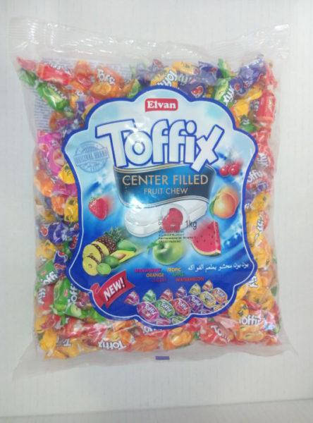 

ЖЕВАТЕЛЬНЫЕ КОНФЕТЫ Toffix Elvan 1кг