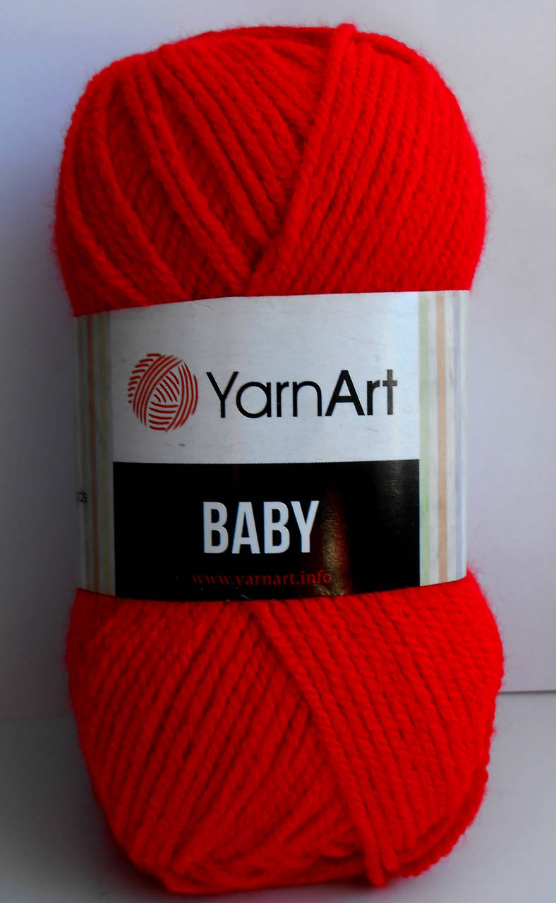 

Пряжа ЯрнАрт Беби ( YarnArt Beby ) №156, Красный