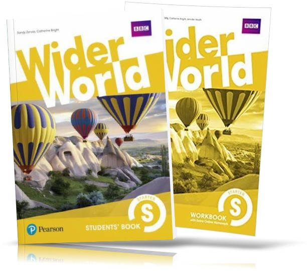 

Wider World Starter, Student's book + Workbook / Учебник + Тетрадь английского языка