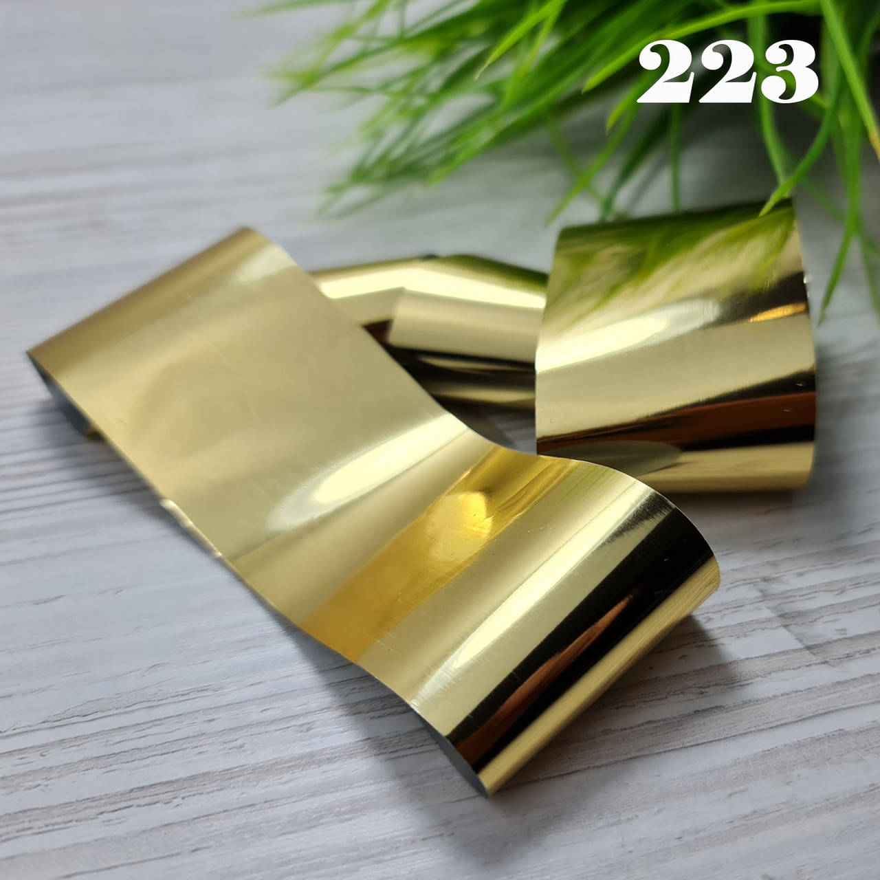

Фольга для литья золотая №223 4см*50см