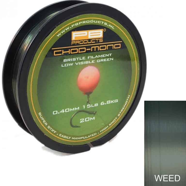 

Поводковый материал для ЧОД РИГ PB Products Chod Mono 0,45mm 20lb 20m