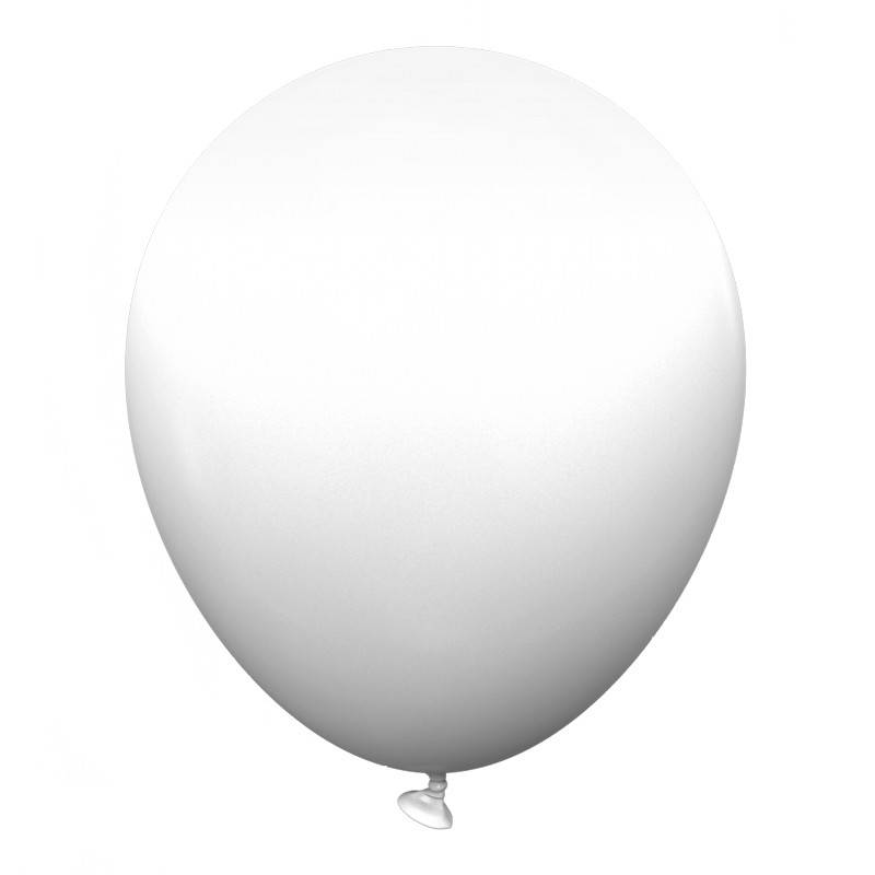 

Латексные воздушные шарики 12" White белый 20шт/уп KL12-02 Kalisan