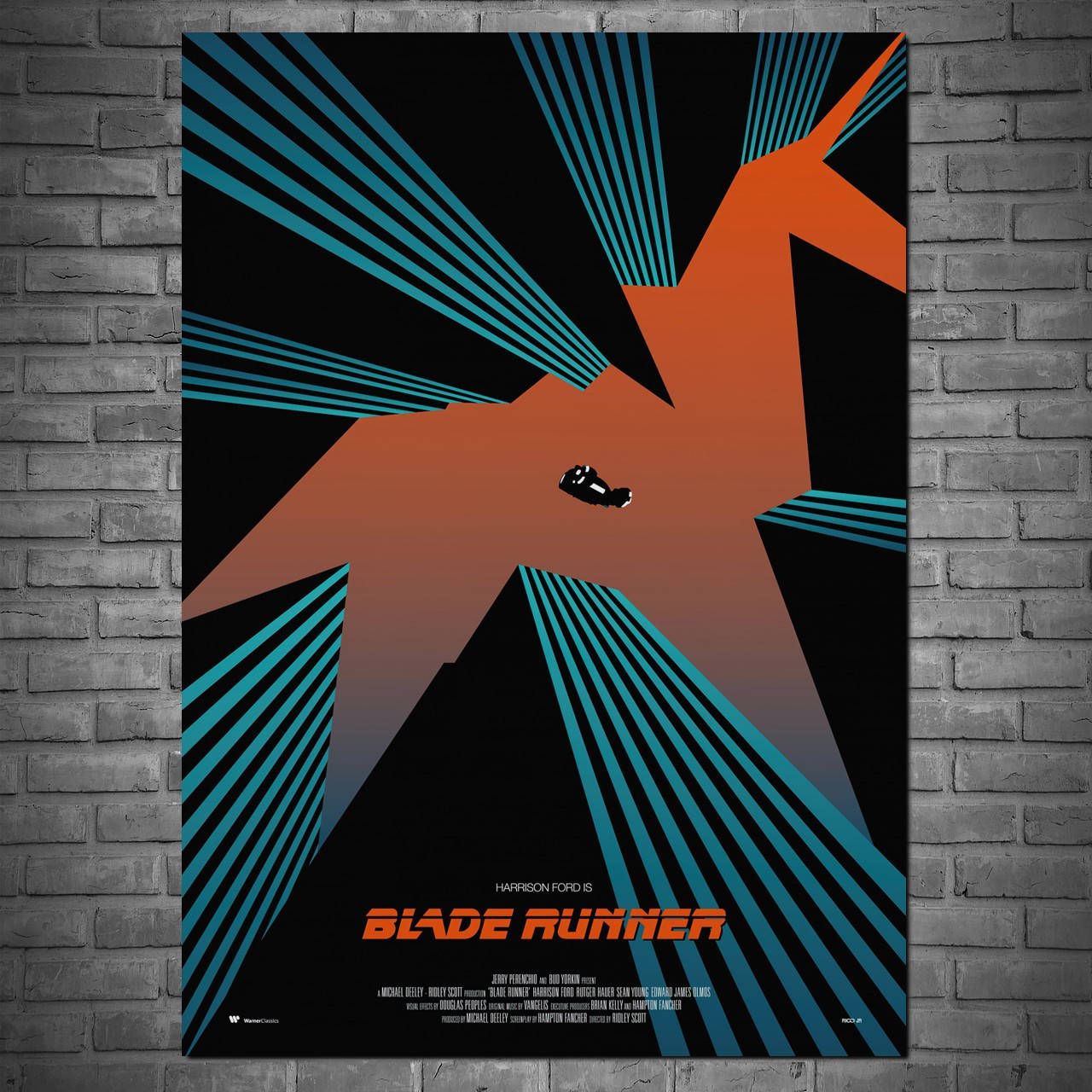 

Плакат "Бегущий по лезвию, Blade Runner (1982)" (артикул 1357)