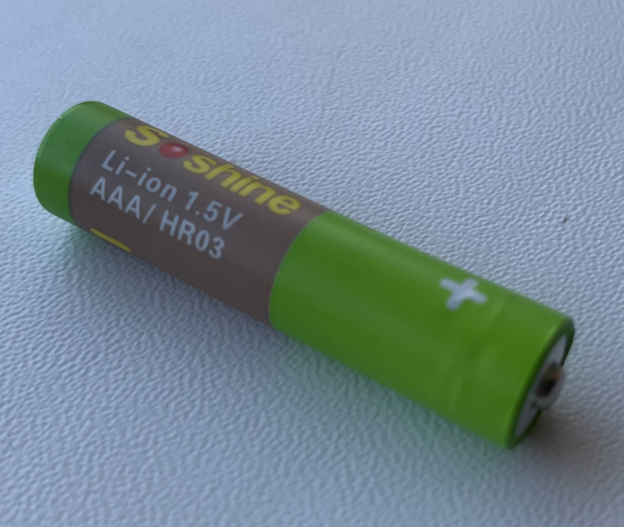 

Аккумулятор Soshine ААА 1.5V Li-ion 1100mWh 730mah
