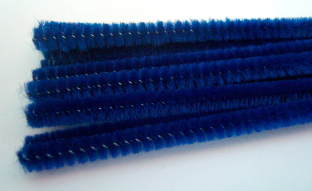 

Синельная проволока (каркасная) - №7 синяя