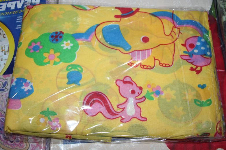 

Детское постельное белье в кроватку "Экзотика" - Слоники