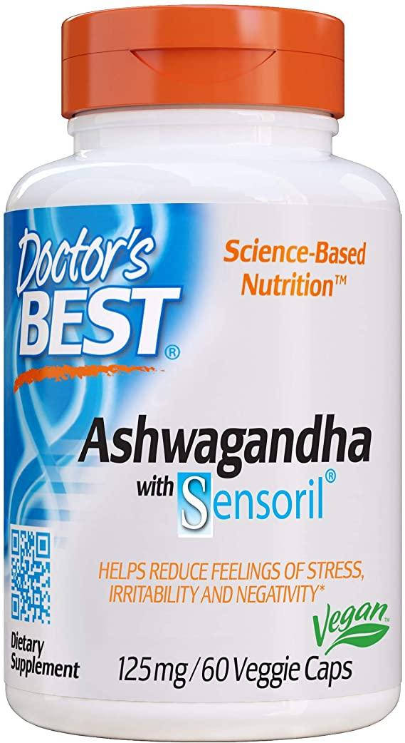 

Doctor's Best Ashwagandha 125 mg 60 капсул