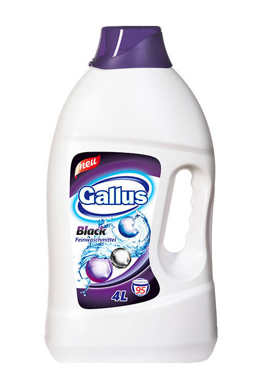 

Гель для стирки черных тканей Gallus black (галлус) 4л