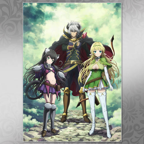 

Плакат Аниме Isekai Maou to Shoukan Shoujo no Dorei Majutsu