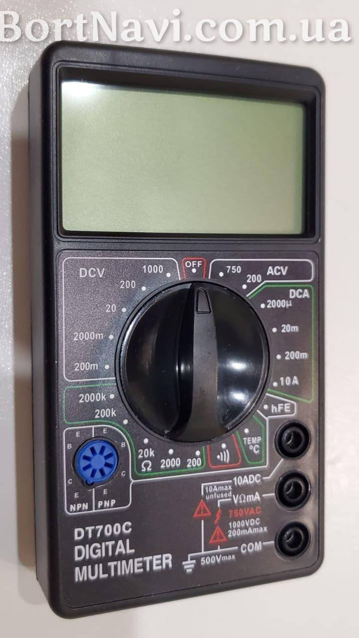 

Мультиметр DT 700C со звуком и термометром