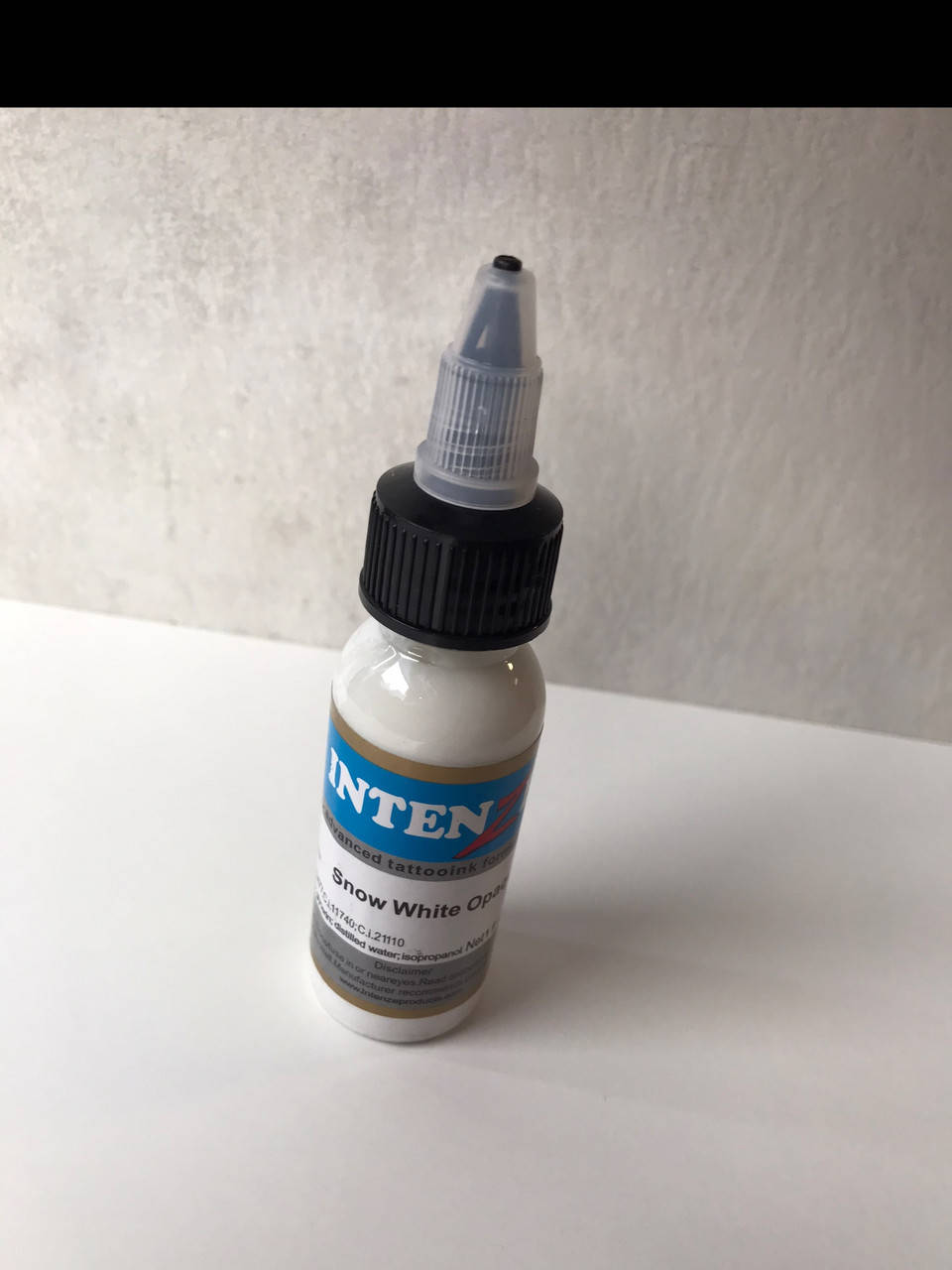 

Тату краска Intenze Snow White Opaque 30 мл