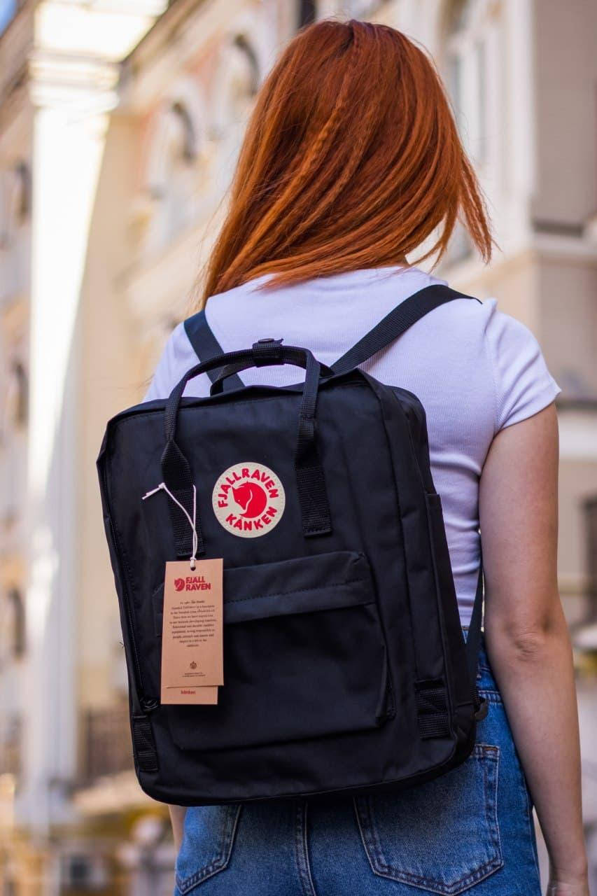 

Рюкзак Fjallraven Kanken Bag classic / ПРЕМІУМ ЯКОСТІ / чорний, Разные цвета