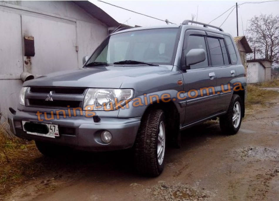 

Дефлекторы окон (ветровики) COBRA-Tuning на MITSUBISHI PAJERO PININ 5D 1998