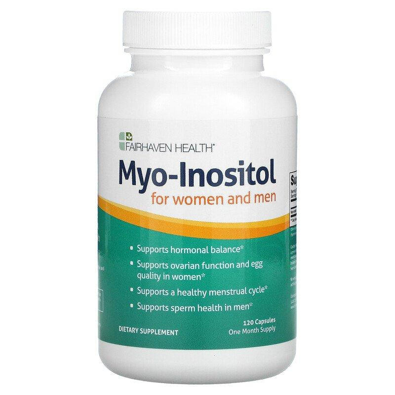

Fairhaven Health Myo-Inositol For Women and Men 120 капсул